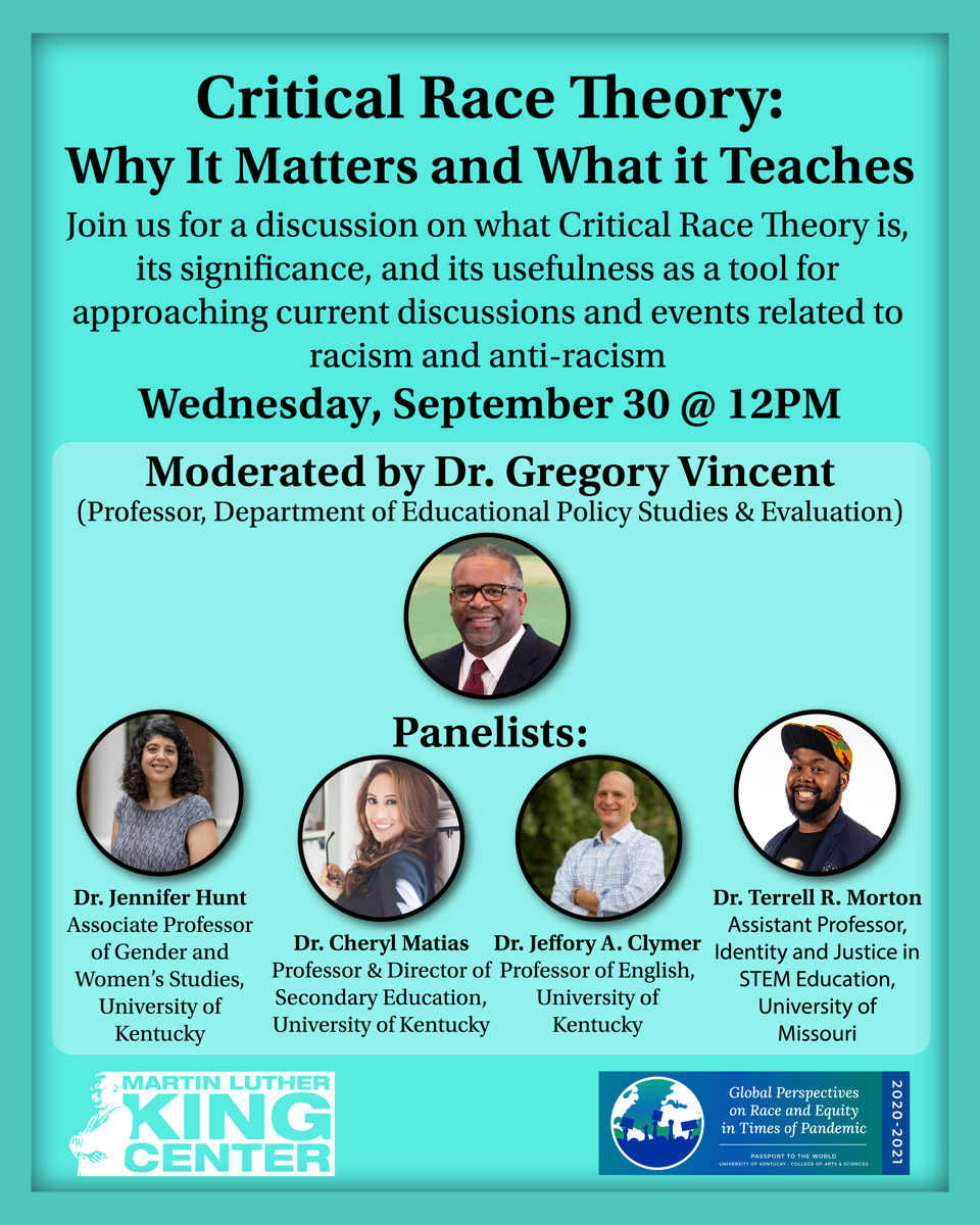 Critical Race Theory Why It Matters And What It Teaches University Of Kentucky College Of